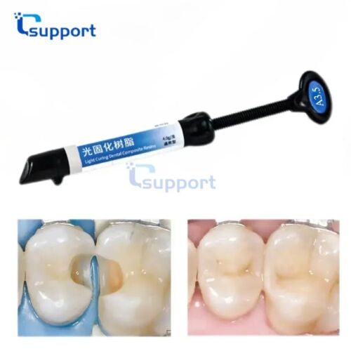 Dental Universal Light Cure Composite Resin Kit A1 A2 A3 A3.5 B1 Shade - Picture 9 of 14