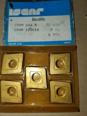 ISCAR Iscatic CNMM 644 E IC 656 190616 P 35 Carbide Inserts 5 Pcs 