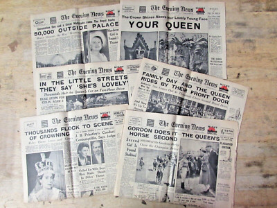 6 ISSUES OF THE EVENING NEWS NIGHT SPECIAL NEWSPAPERS *£4.50 UK POST* PAPERBACK