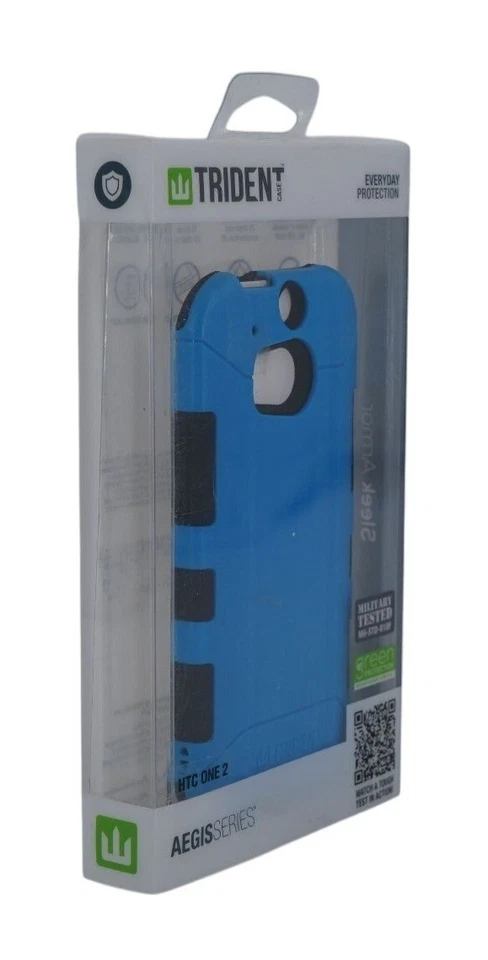 Funda Trident Serie Aegis para HTC One 2 - Azul, Protección Grado Militar Foto 3 de 4