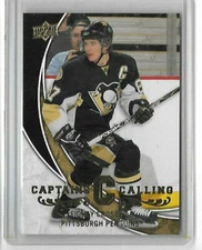 SIDNEY CROSBY CAPTAINS CALLING #CPT1 UPPER DECK 2008-09