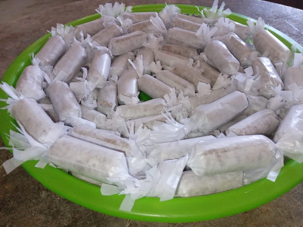 Gingelly Rolls (Thala Karali) with Jaggery & Sesame Seeds Homemade ...