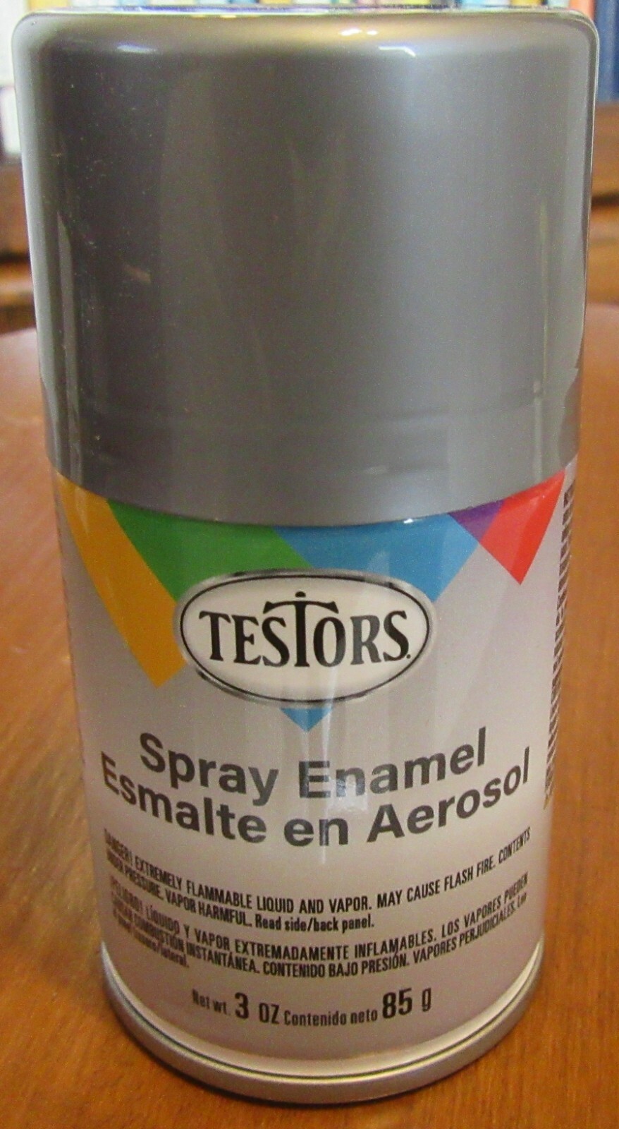 Testors Model Master Gloss CHROME SILVER Enamel Spray Paint Can 3 oz