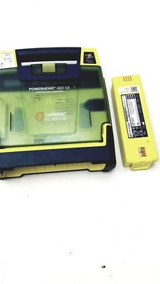 Cardiiac Science Powerhearrt AED G3 Automated External 9390E-01