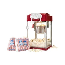 Popcorn Popper Machine-4 OZ Vintage Professional Popcorn Maker Theater Style ...