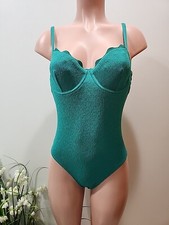 NWT Cupshe One Piece Woman  s Bathing Suit Size S Aqua