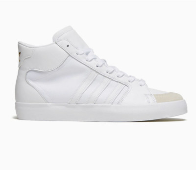 Adidas Superskate ADV White Leather Skate Shoes