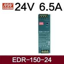 Meanwell EDR-150-24 DIN-Rail Switching Power Supply Output 24V 6.5A