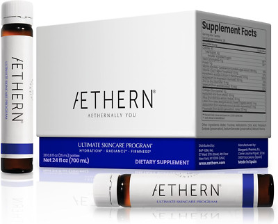Liquid Skin Care Supplement with Collagen + Hyaluronic Acid. Ready-To-Drink. ...