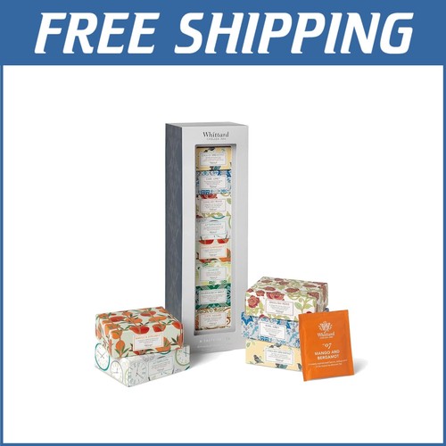 Discover Tea Flavors - Elegant Gift Box with Assorted 8 Teabags Collection