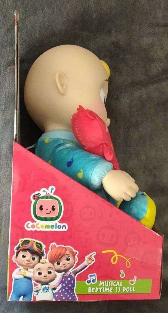 Musical JJ BEDTIME Doll 10” Soft Plush Doll 191726386445 eBay