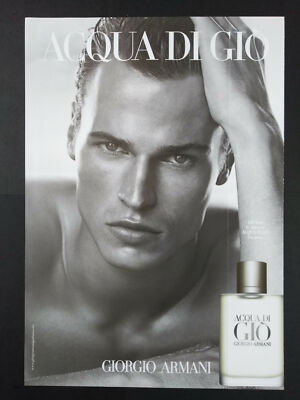 Acqua Di Gio Giorgio Armani Fragrance For Men Magazine Advert 942 Ebay