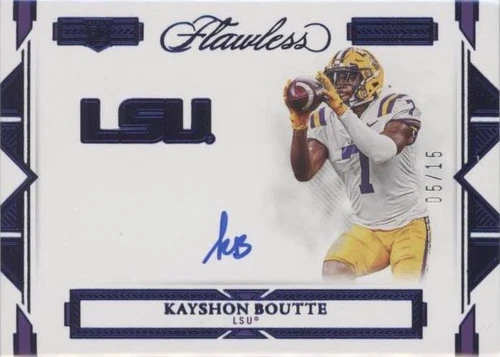 2023 Panini Flawless Collegiate Kayshon Boutte #TLS-KB