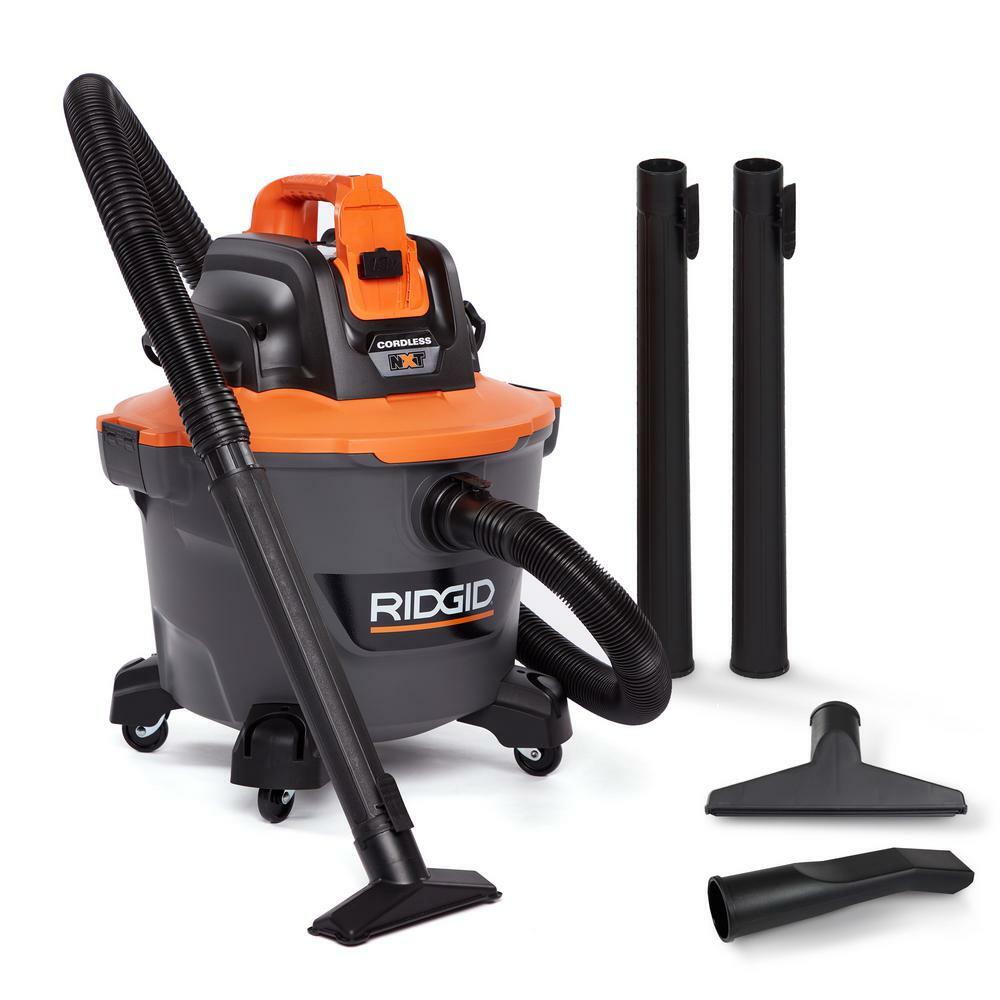 Ridgid 9 gal. 18-Volt Cordless Wet/Dry Shop Vacuum (Tool Only)