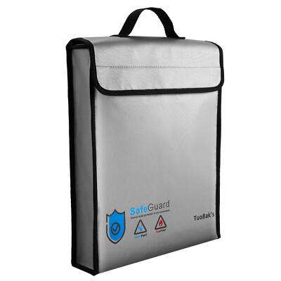 Fireproof Document Bag Fireproof Document Box With Zipper Upgraded Heat Insulate