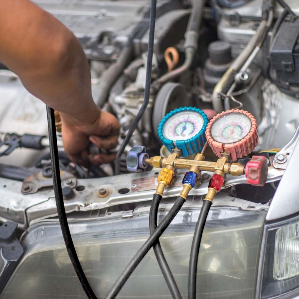 HVAC Charging Hose HVAC Auto Hose Kit for Refrigerant Charging Strong