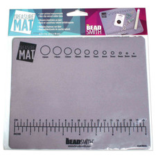 Beading Mat BEADSMITH Treasure Non-Slip Rubber Base BMNS8 8.5 x 7 inch 