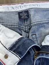 Lands  end Women  s Jeans Size 10 Bootleg