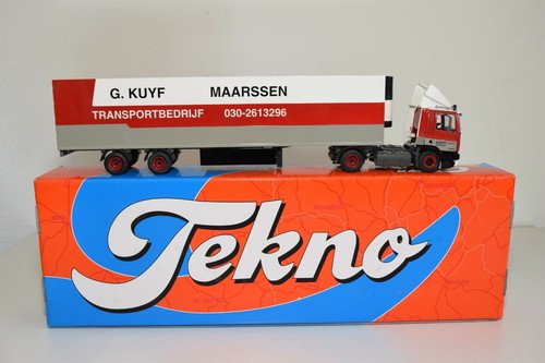 A5 76 1:50 TEKNO DAF 75 G. KUYF MAARSSEN TRUCK WITH TRAILER MIB - Bild 4 von 7