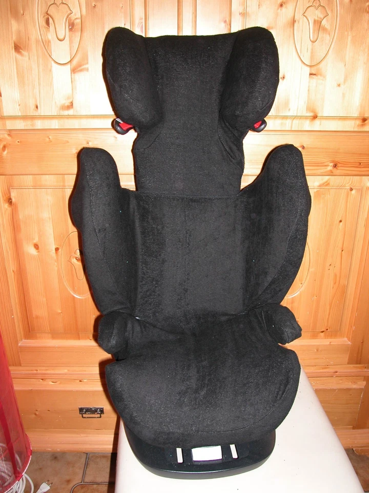 EKO Sommerbezug Schonbezug Frottee f. Cybex Solution M, M-Fix, S-Fix, M SL schwarz