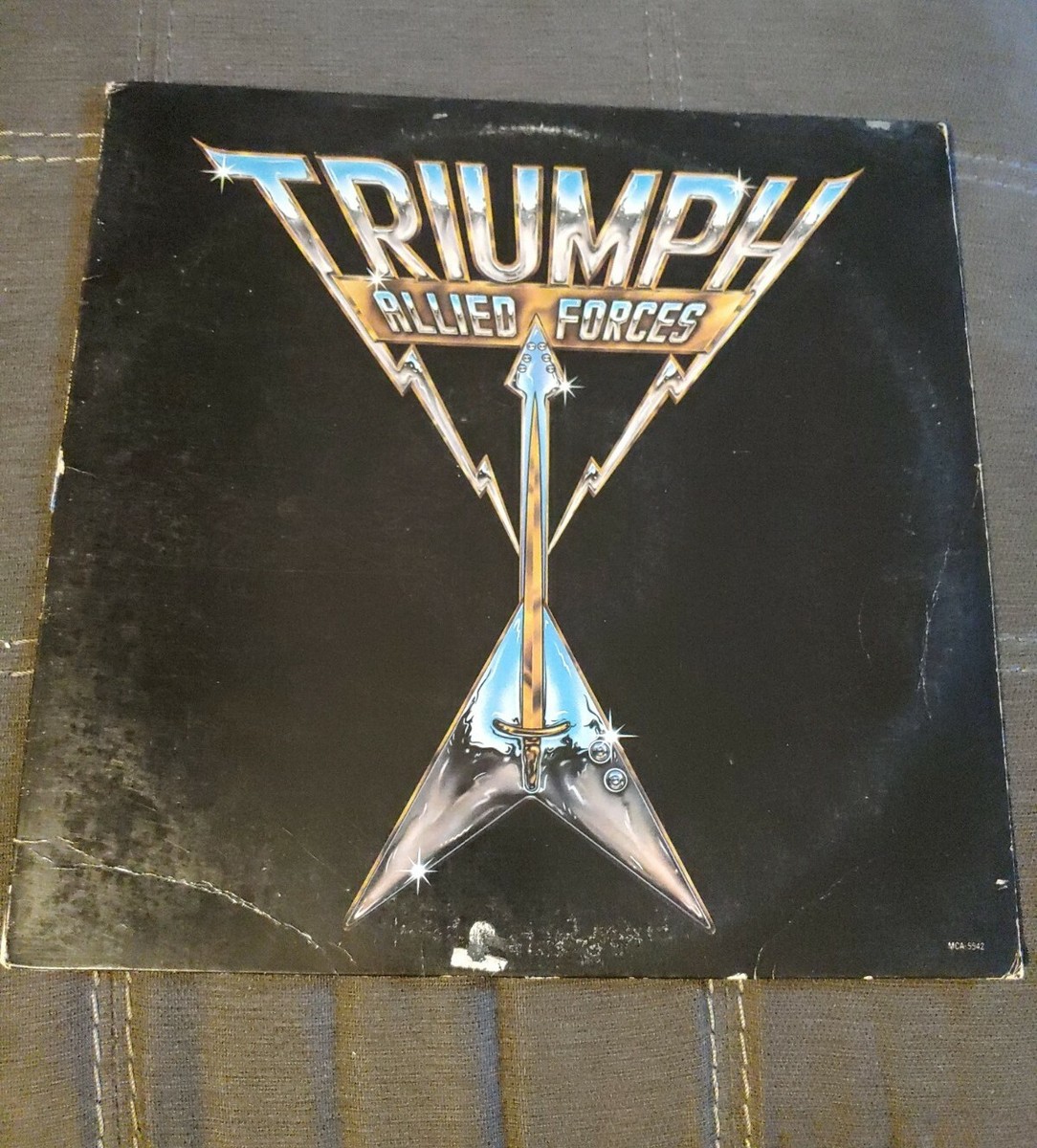 洋楽レコード　TRIUMPH ALLIED FORCES Triumph – Allied Forces – Vinyl (LP, Album, Promo), 1981