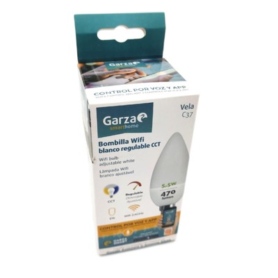 GZ BOMB SMART WIFI E14 CCT+DIM 5.5W 470LM Glühbirnen VELA Beleuchtung Energiespa