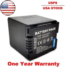 Battery Pack For CGA-DU21 Panasonic SDR-H258 SDR-H280 SDR-H288 VDR-D100 VDR-D105