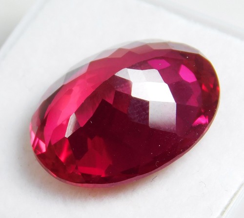 Certified 16.40 Ct Natural Mozambique Red Ruby Oval Shape Stunning Gemstone - Picture 4 of 4