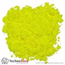 Fluorescent Powder, YELLOW - UV Reactive Powder / Pigment