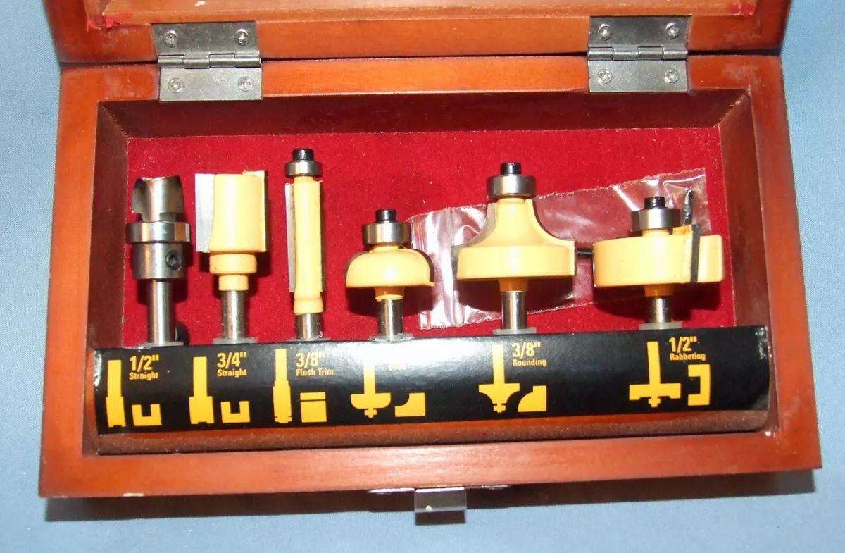 Columbian router cheap bit set