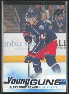 2019-20 UD Series 1 Alexandre Texier 225 Young Guns RC