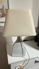 TISCHLAMPE, KPM PORZELLAN, ORIGINAL TRUDE PETRI DESIGN, STOFF/KUNSTSTOFFSCHIRM