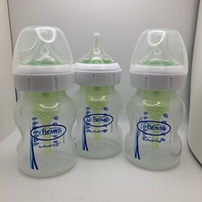 Dr. Brown's Anti-Colic Baby Bottle, 5oz, 3-Pack
