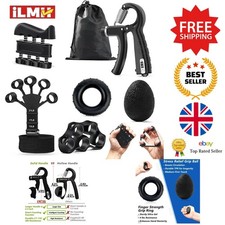 Hand Strengthener - 5-60Kg Adjustable Grip Trainer for Injury Recovery - Finger