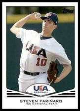 2011 Topps USA Baseball #USA-30 Steven Farinaro NM+