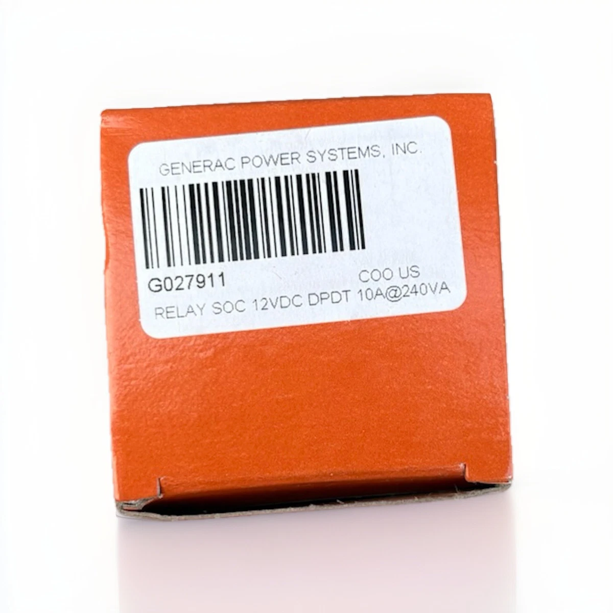 NEW GENERAC RELAY SOC 12VDC DPDT 10A@24OVA-G027911 photo 2