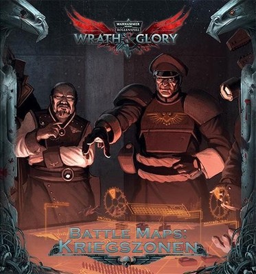 WH40K: Wrath & Glory Battlemaps Kriegszonen | Ross Watson | Deutsch | Spiel
