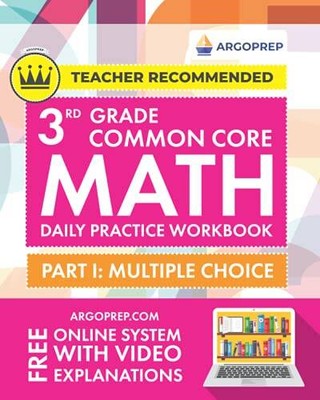 3rd Grade Common Core Math: Daily Practice Workbook - Part I: Multip - VERY GOOD