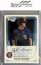 2011 Bowman #BCP5 Tyler Moore Chrome Prospects
