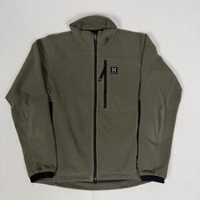 Haglofs Fleece Jacket Gore Windstopper Jumper Green Full Zip Men’s Small