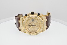 Audemars Piguet Royal Oak Offshore Leather Wristwatches with