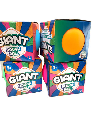Giant Dough Balls Squishy Toy 6 Inch Jumbo Squeeze Anti Stress fun pick color