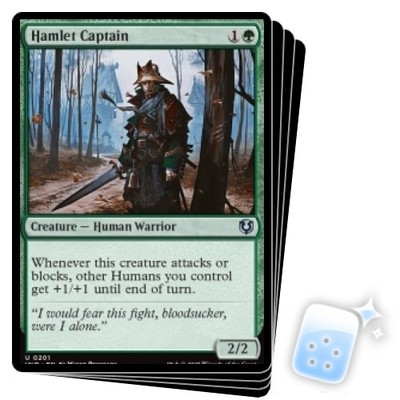 HAMLET CAPTAIN X4 Innistrad Remastered Magic MTG MINT CARD