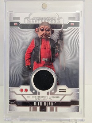 Topps 2024 Star Wars Masterwork / RR-N / Nien Nunb / Relic Card