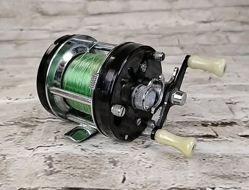 VINTAGE Abu Garcia Ambassadeur 5000C #730602 Sweden Black Fishing Reel