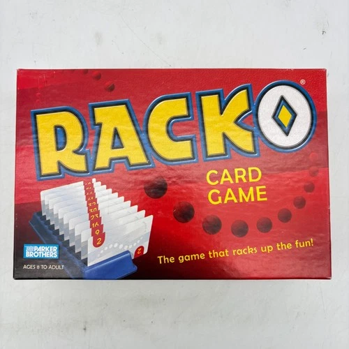 VINTAGE Rack O Card Game COMPLETE Parker Brothers 2002 Racko Numbers
