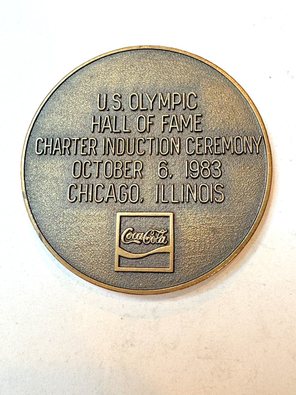 1983 Coca Cola USA Olympics Committee Medallion
