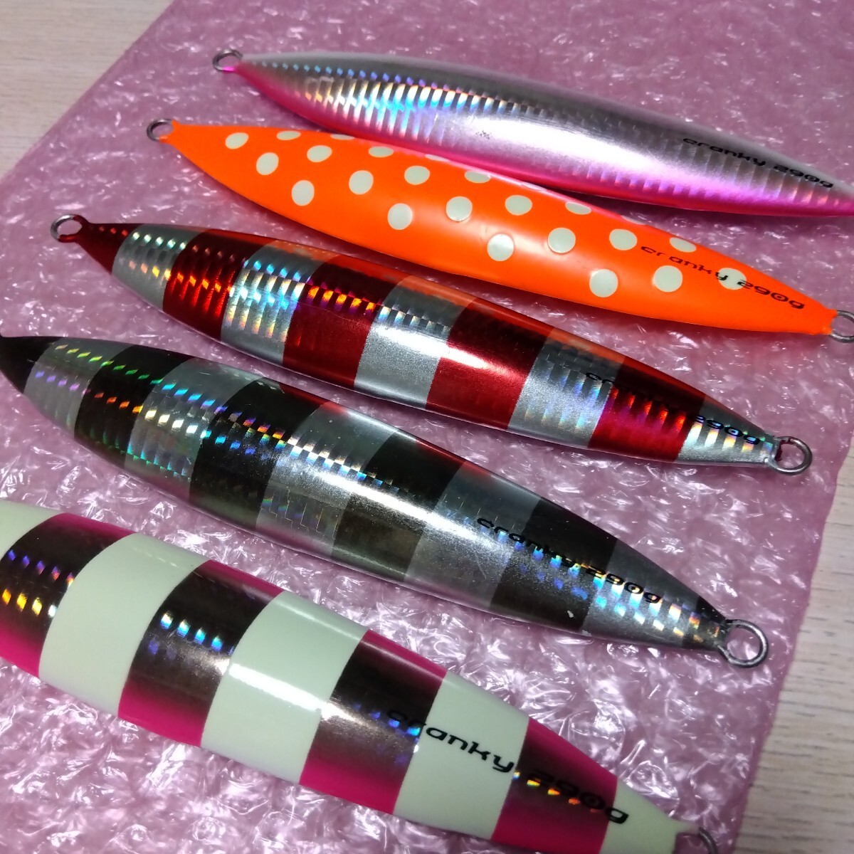 Sea Floor Control Slow Jigging Mid-Deep Sea SFC Metal Jig Cy 290g Set, with - Image 9