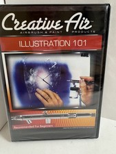 Creative Air Airbrushing Illustration 101 DVD Training Dan Nelson New Sealed