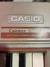 Vintage Casio Keyboard Casiotone MT-46 Electronic Musical Instrument No Cable